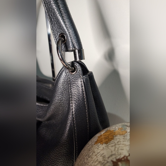 EUC Barbara Milano Italian Leather Shoulder Bag - Picture 5 of 7